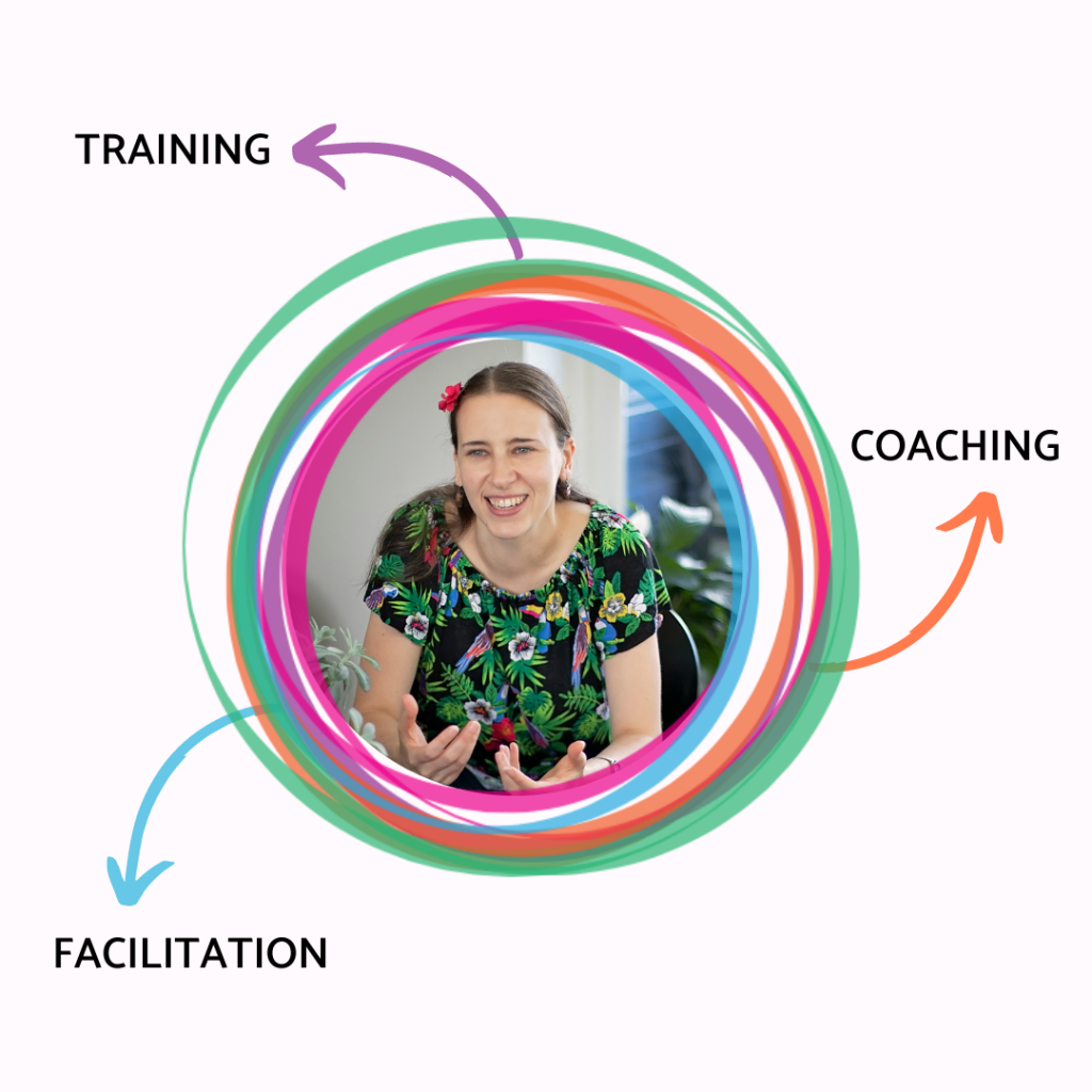 Gemma's style of work brings together training, facilitation and coaching skills.